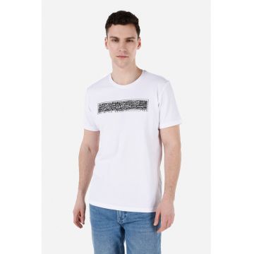 Tricou din bumbac cu imprimeu logo Tricou din bumbac cu imprimeu logo