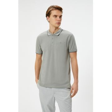 Tricou polo de bumbac