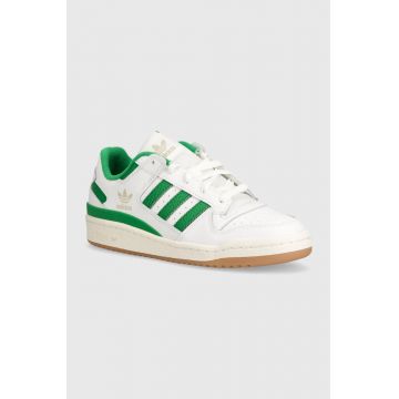 adidas Originals sneakers din piele Forum Low culoarea alb, IH7820