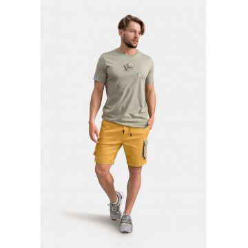 Pantaloni scurti cargo cu talie ajustabila