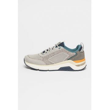 Pantofi sport din material textil cu garnituri din piele intoarsa Roland