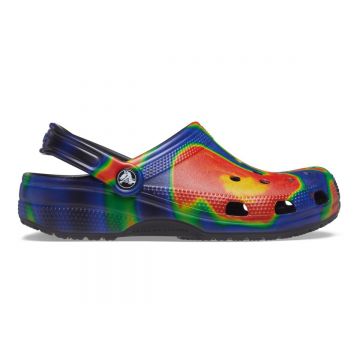 Saboti Classic Crocs Solarized Clog Multicolor - Black/Navy