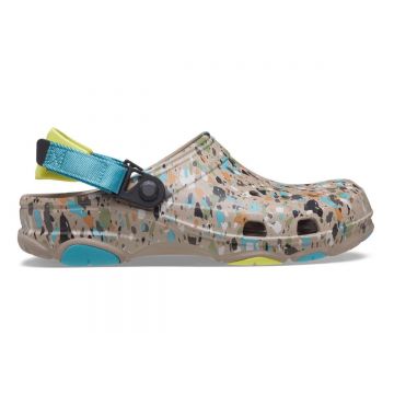 Saboti Crocs Classic All Terrain Terrazzo Clog Multicolor - Multi/Mushroom