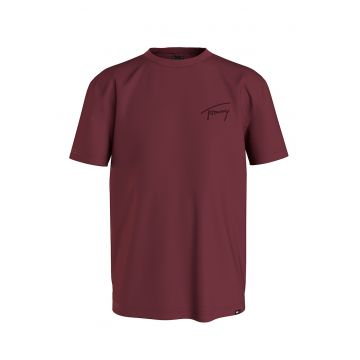 Tricou de bumbac Signature