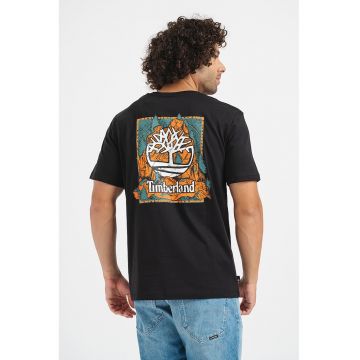 Tricou de bumbac cu imprimeu logo