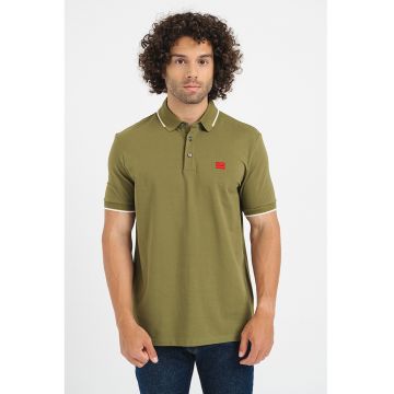 Tricou polo slim fit Deresino