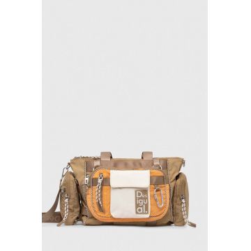 Desigual geanta MODULARIS RIPS culoarea bej, 24SAXY20