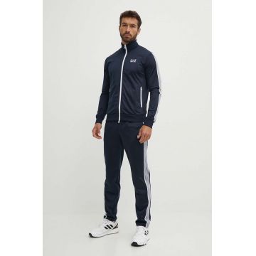 EA7 Emporio Armani trening barbati, culoarea albastru marin, PJ08Z.6DPV58