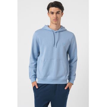 Hanorac cu buzunar kangaroo Wetalk - Albastru deschis