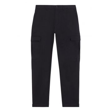 Pantaloni uni cargo