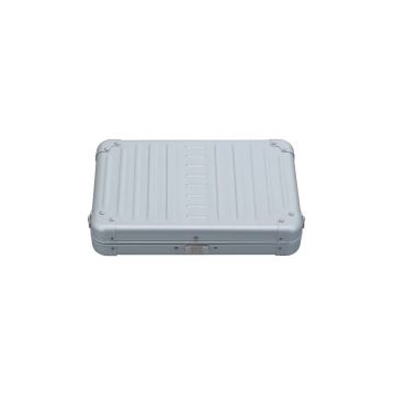 ALEON poseta Vanity Case culoarea argintiu, AC 2505