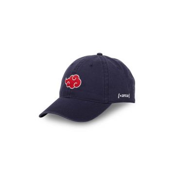 Capslab șapcă de baseball din bumbac Naruto culoarea negru, cu imprimeu, CL/NS2/1/CD/NUA