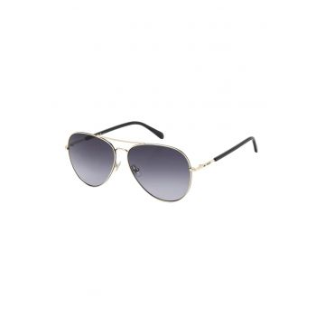 Ochelari de soare aviator cu rama metalica