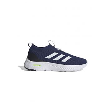 Pantofi slip-on de plasa cu logo