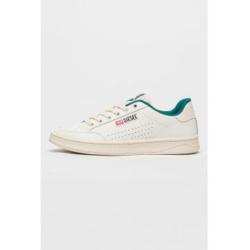 Pantofi sport din piele cu imprimeu logo S-Athene