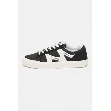 Pantofi sport low-cut cu detalii logo