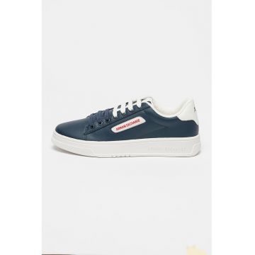 Pantofi sport low-cut de piele ecologica