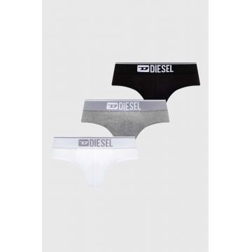 Diesel slip UMBR-ANDRETHREEPACK 3-pack barbati, culoarea gri, 00SH05.0GDAC