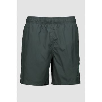 Pantaloni scurti de baie cu logo si talie elastica