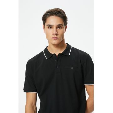 Tricou slim fit polo de bumbac