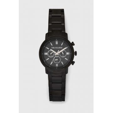 Trussardi ceas barbati, culoarea negru, R2453147011