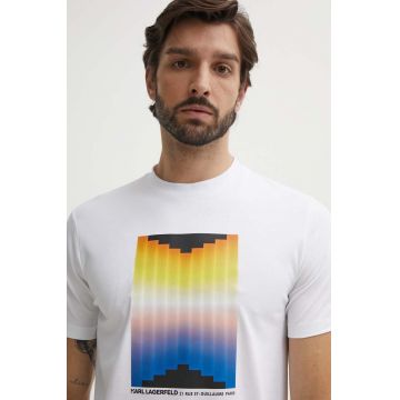 Karl Lagerfeld tricou barbati, culoarea negru, cu imprimeu, 542221.755036 Karl Lagerfeld tricou barbati, culoarea negru, cu imprimeu, 542221.755036