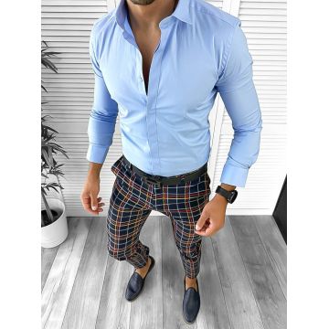 Tinuta barbati smart casual Pantaloni + Camasa 12643  E