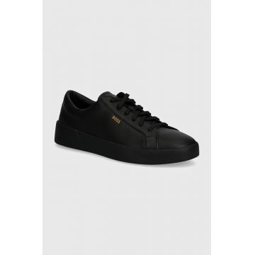BOSS sneakers din piele Belwar culoarea negru, 50522865 BOSS sneakers din piele Belwar culoarea negru, 50522865
