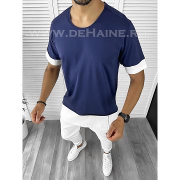 Tricou barbati bleumarin slim fit Vagabond B1971  N1-5.3