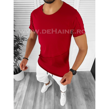 Tricou barbati rosu slim fit M1952 P11-4.3