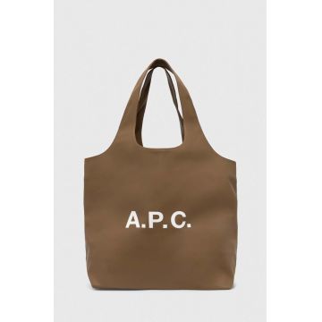 A.P.C. geanta Ninon culoarea negru