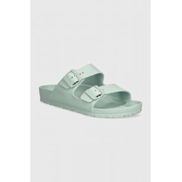 Birkenstock papuci Arizona EVA barbati, culoarea turcoaz, 1027362
