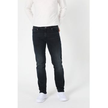 Blugi regular fit cu aspect decolorat David
