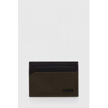 HUGO carcasa din piele culoarea negru, 50523712