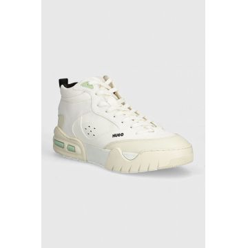 HUGO sneakers Kedge culoarea alb, 50523969 HUGO sneakers Kedge culoarea alb, 50523969