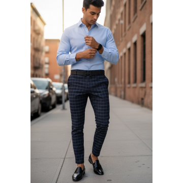 Pantaloni barbati eleganti B1732 S2-3