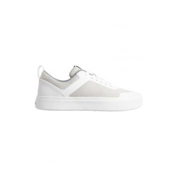 Pantofi sport low-cut cu insertii din plasa