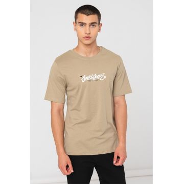 Tricou de bumbac cu imprimeu logo
