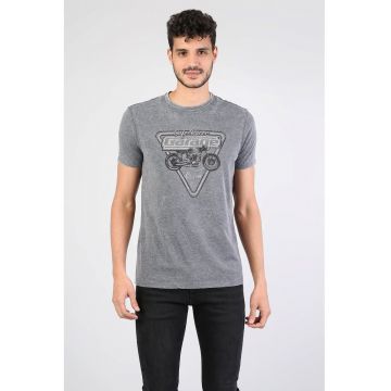 Tricou din amestec de bumbac cu imprimeu grafic