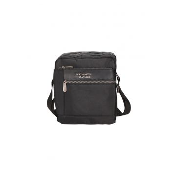 Geanta crossbody dreptunghiulara 24515 - Negru