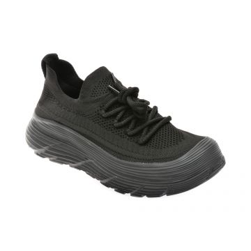 Pantofi casual GRYXX negri, 230682, din material textil