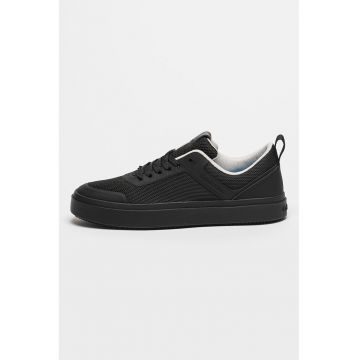 Pantofi sport low-cut cu insertii din plasa