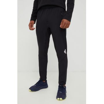 adidas Performance pantaloni de antrenament D4t barbati, culoarea negru, neted