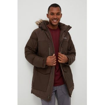 Columbia jachetă de exterior Marquam Peak Fusion culoarea verde, de iarna 1957493-010
