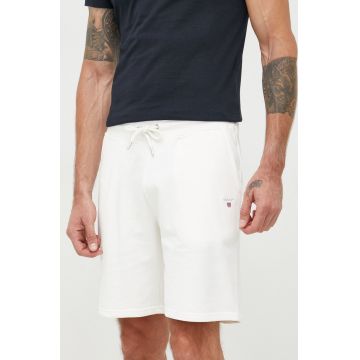 Gant pantaloni scurti barbati, culoarea alb