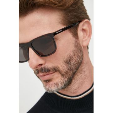 Saint Laurent ochelari de soare barbati, culoarea maro