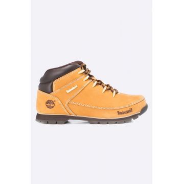 Timberland pantofi Euro Sprint Hiker bărbați, culoarea portocaliu, izolare usoara A122I A122I-Wheat
