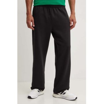 adidas Originals pantaloni de trening din bumbac culoarea negru, neted, IY2251