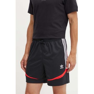 adidas Originals pantaloni scurti barbati, culoarea negru, IX9642