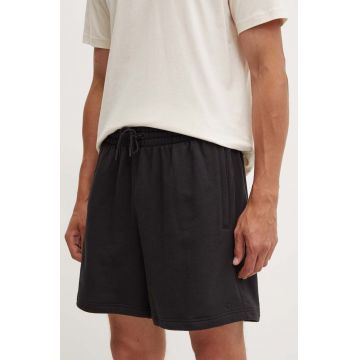 adidas Originals pantaloni scurti din bumbac culoarea negru, IY2249